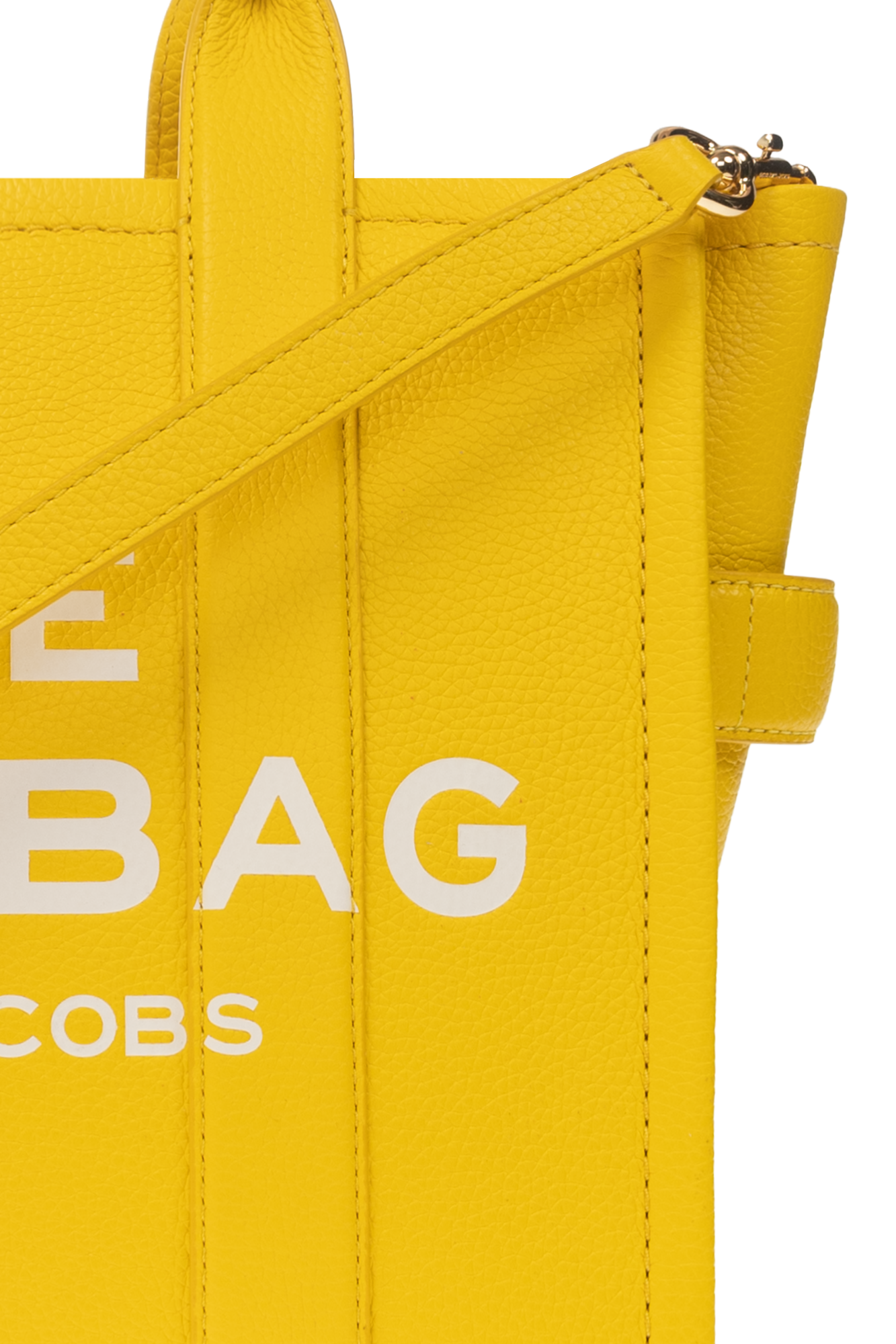 Yellow 'The Medium Tote' shoulder bag Marc Jacobs